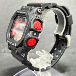 超美品 CASIO カシオ G-SHOCK ジーショック GXシリーズ GXW-56-1A 腕時計 タフソーラー 電波ソーラー デジタル 多機能 レッド×ブラックの画像6