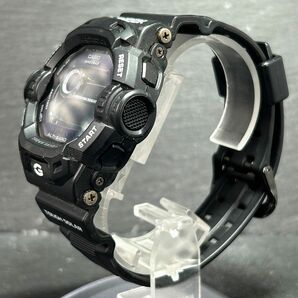 美品 CASIO カシオ G-SHOCK ジーショック RIZEMAN ライズマン GW-9200BWJ-1 腕時計 タフソーラー 電波ソーラー デジタル 多機能 ブラックの画像6