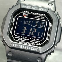 生産終了品 美品 CASIO カシオ G-SHOCK ジーショック GW-M5610-1B 腕時計 タフソーラー 電波ソーラー デジタル 多機能 メンズ 動作確認済み_画像2