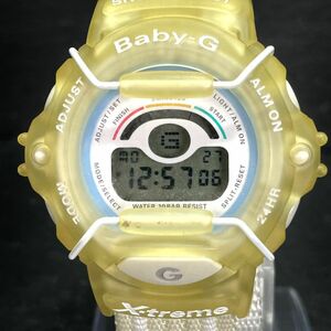 CASIO カシオ Baby-G ベビージー X-treme BG-340XSV-7T 腕時計 デジタル クオーツ 多機能 カレンダー 新品電池交換済み 動作確認済み