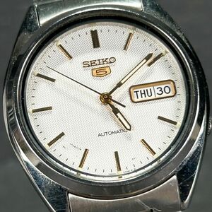 海外モデル SEIKO セイコー セイコー5 スポーツ AUTOMATIC オートマチック SNXG47K1 腕時計 自動巻き アナログ ステンレス 動作確認済み