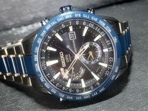 美品 セイコー SEIKO アストロン ASTRON メンズ GPS ソーラー 腕時計 チタン セラミック ブラック文字盤 7Xシリーズ SBXA019 7X52-0AF0_画像5