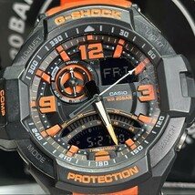 超美品 CASIO G-SHOCK カシオ ジーショック SKY COCKPIT スカイコックピット GA-1000-4A 海外モデル 腕時計 クオーツ デジタル アナログ_画像1