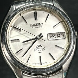 SEIKO セイコー 5206-6060 自動巻き LM ロードマチック Special スペシャル 腕時計 ホワイト アナログ メンズ デイデイト ラウンド 23石