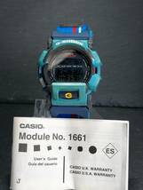 CASIO カシオ G-SHOCK ジーショック TOUGH LABEL DW-003H-2T メンズ デジタル 腕時計 ブルー 布製ベルト 新品電池交換済み 動作確認済み_画像8