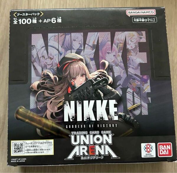 ユニオンアリーナ　勝利の女神　NIKKE 1BOX テープ付き　新品