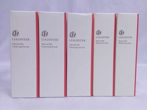 LIALUSTER リアラスター クレンジングセラム110g×3・バランシングローション 120ml×2 計5本セット 未開封 [003] 163/220E