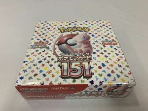 ●ポケモンカード シュリンク付 未開封 151 強化拡張パック 1BOX 073/527E