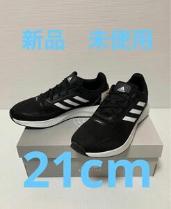 新品 21cm adidas スニーカー コアファイト キッズ