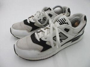 New Balance ニューバランス NBJ-1017353 ローカット スニーカー size26.0/白ｘ黒 ■◇