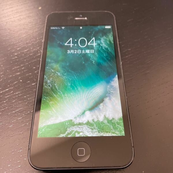 iPhone5 本体 16GB ME045J/A ブラック ⑮