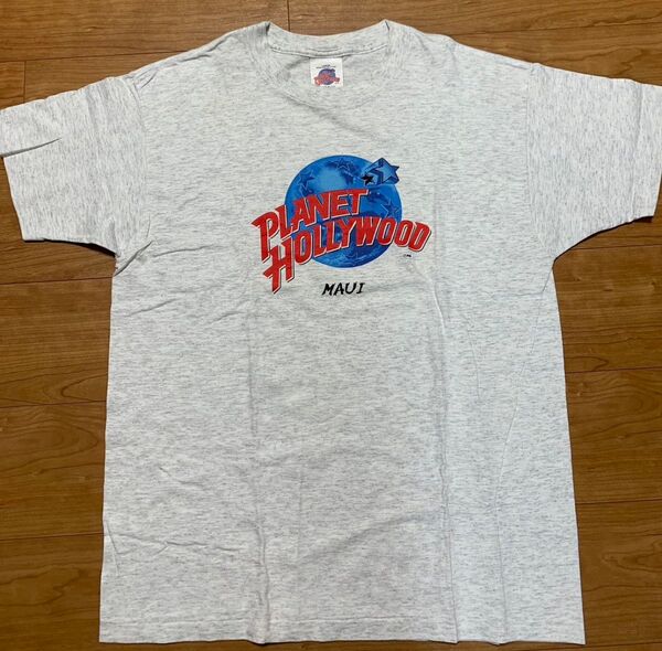 プラネットハリウッド USA製 ビンテージ Tシャツ <サイズ・L>