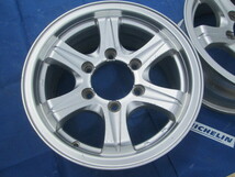 【送料無料】 中古アルミホイール 　WEDS　KEELER　ウェッズ　キーラー　 15 X 6.5J　　 6H/139.7　　＋28　 1枚 ●在庫は1枚 ●_画像2