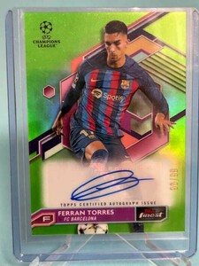 ★直筆サイン★FERRAN TORRES FC フェラン・トーレス（FCバルセロナ）topps