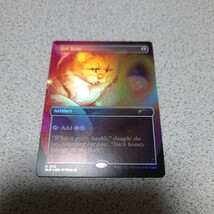 MTG SLD 太陽の指輪 英語foil 一枚 Secret lair Raining Cats and Dogs シークレットレイヤー 両面 即決_画像1