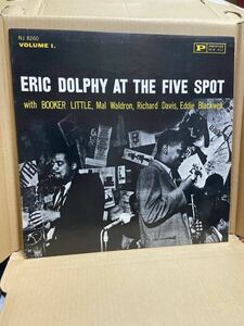 OJC盤 new jazz DG Eric Dolphy / At The Five Spot Volume 1 / OJC-133, Prestige NJ-8260, New Jazz NJ-8260 