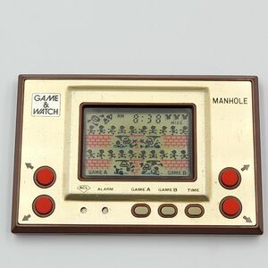 ゲーム)任天堂 ゲームウォッチ マンホール MH-06 昭和レトロ GAME WATCH 動作確認済