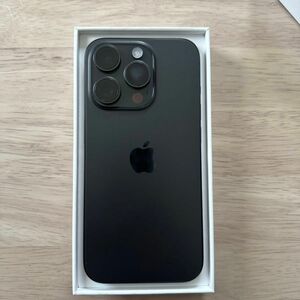 iPhone15pro 256GB ブラックチタニウム