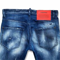 送料無料 完売モデル 21ss Dsquared2 ディースクエアード SEXY TWIST JEAN S74LB0938 ストレッチ ダメージ デニム セクシーツイスト 46_画像5