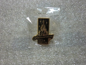  Disney 11 anniversary commemoration pin badge unused goods 