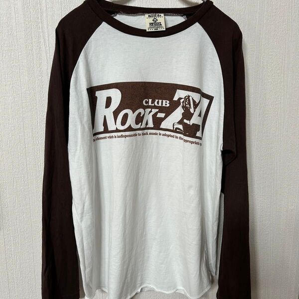 CLUB ROCK ZA ×FOX GLOVE トレーナー テイシャツ カットソー 長袖 Lサイズ