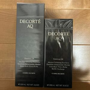 DECORTE AQ エマルジョン ER エクストラリッチ