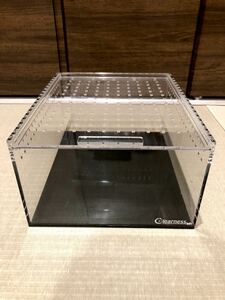 * used * clear nesClearnessrep tile case standard RC-250rep tile box reptiles acrylic fiber cage 