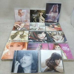 ◇ 浜崎あゆみ CD13枚＆DVD1枚 まとめ A ONE/Secret/INSPIRE/LOVE again 現状品 ◇ G92081