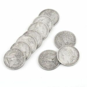 SAGULU [ фокус товары ] Magic монета Morgan dala- Magic монета незначительный модель диаметр 3.8cm 10 шт. комплект 