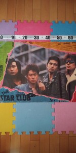 激レア!「スタークラブ」1985年頃メジャーデビュー直後「POWER..」期,ギター「LOU」ドラム「中村達也」という黄金メンバーの非売品ポスター