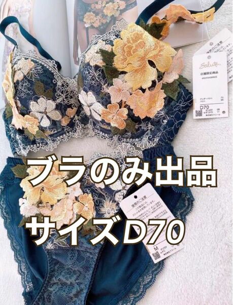 店舗限定 サルート 59グループ D70 KO color ブラのみ 新品タグ付き