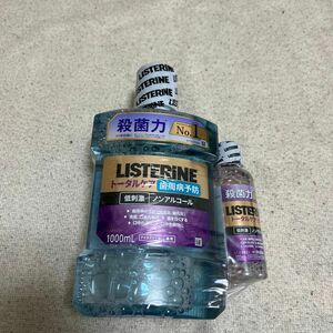 LISTERINE (リステリン) 【医薬部外品】 薬用リステリン トータルケア歯周クリア 1000ml+おまけつき