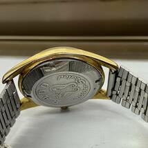 UU173 腕時計 ラドー RADO ゴールデンホース Golden Horse Ref:11674/2 デイト 自動巻き 稼働品 ベルト非純正 BAR RADO ゴールデンホース_画像5