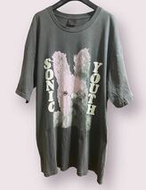 90s USA製 Band tee バンド Tシャツ Sonic Youth tshirt made in usa T ソニック ユース ヴィンテージ アメリカ製 ビンテージ_画像1