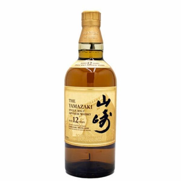 山崎12年100周年記念ボトル700ml未開詮1本 サントリー ウイスキー シングルモルト 箱無し YAMAZAKI