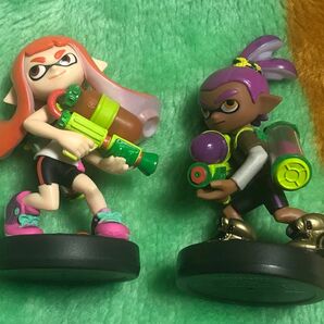 amiibo アミーボ スプラトゥーン 2体 動作未確認