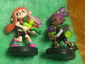 amiibo アミーボ スプラトゥーン 2体 動作未確認 ryu2222様 専用