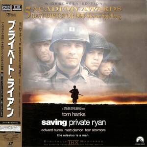 B00183428/LD2枚組/トム・ハンクス / マット・デイモン「プライベート・ライアン Saving Private Ryan 1998 [Widescreen] (1999年・PILF-