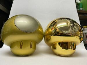  редкий USJ super Mario золотой. грибы Gold kinopio Gold грибы 2 вида комплект 
