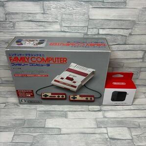 【FC】ニンテンドークラシックミニ ファミリーコンピュータ 新品AC USBアダプター付　即プレイ可　