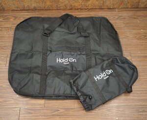 長期保管品 Hold on キャリングバッグ 折りたたみ自転車向け 輪行バッグ 輪行袋 W830×H690×D330mm 600D ポリエステル生地