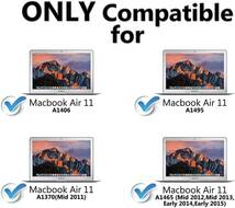 Mac Book Air 11 交換用バッテリー A1406 A1495 (ミッド2012ミッド2013初期の2014年版、2015年初期版) A1370(2011年中にのみ適合)_画像4
