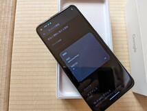 【送料無料】極美品 Google Pixel 4a (5G) 6.2インチ　メモリー6GB ストレージ128GB ジャストブラック　ソフトバンク版 SIMフリー_画像3