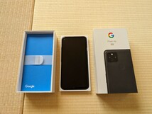 【送料無料】極美品 Google Pixel 4a (5G) 6.2インチ　メモリー6GB ストレージ128GB ジャストブラック　ソフトバンク版 SIMフリー_画像10