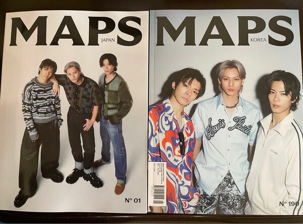 Number_i MAPS 日本版＆韓国版2冊セット