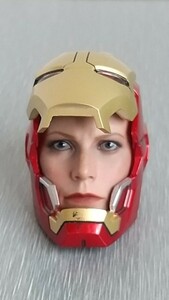  hot игрушки [ перец potsu1/6 head ] Ironman 3..