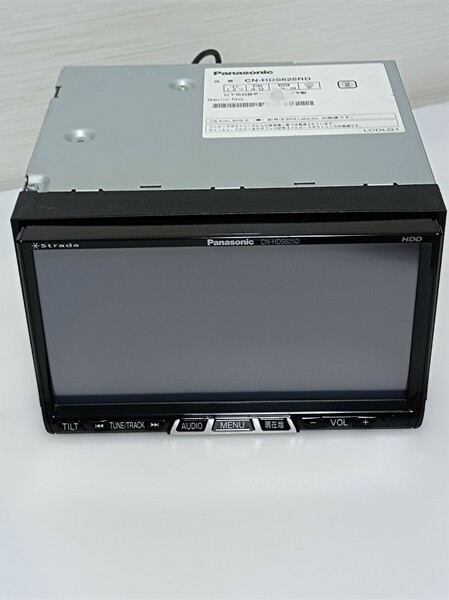 パナソニック ストラーダ CN-HDS625RD TU-DTV20 HDDナビ フルセグ Panasonic Strada 動作品 送料無料 アンテナ新品 本体チューナー美品