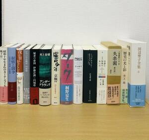  Tanabe Seiko complete set of works Sawaki Kotaro Murakami Haruki 