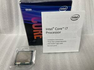 ■INTEL/CPU■第9世代/LGA1151■Core i7-9700K BOX [BX80684I79700K]■中古■　★即決★