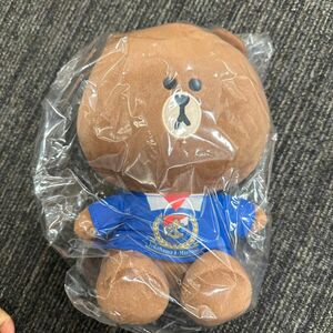 【非売品】横浜Fマリノス×ブラウン　LINEコラボ人形